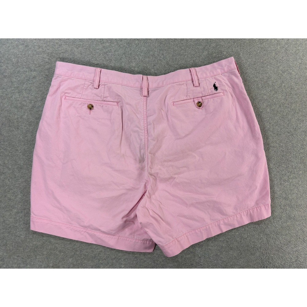 Polo Ralph Lauren Cotton Twill Stretch Chino Shorts (Men's 42)‎ Pink - 6.5" - Picture 12 of 12